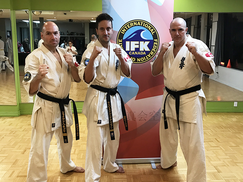 Remise de la ceinture officielle IFK