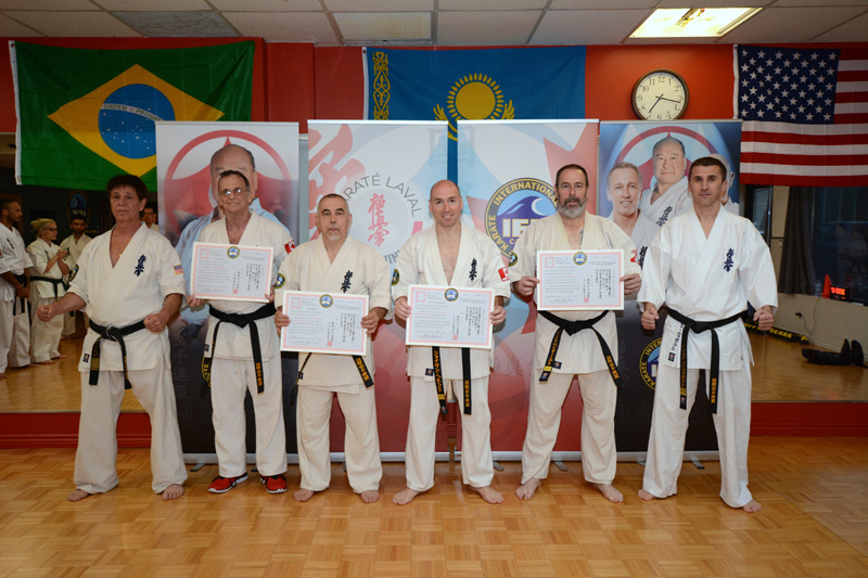 Attestation officielle IFK / 3e séminaire kyokushin 18 au 20 mai 2018
